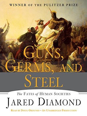 جلد کتاب صوتی Guns, Germs, and Steel