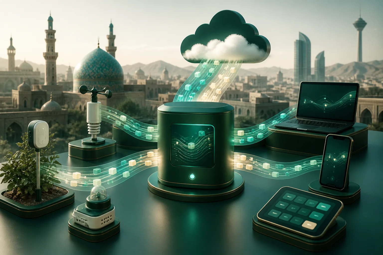 ارسال پیام میان دستگاههای اینترنت اشیا با MQTT